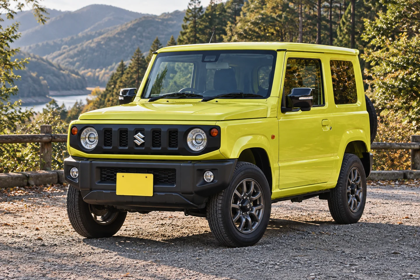 ジムニーの公式外観を参考にしたAI生成イメージ