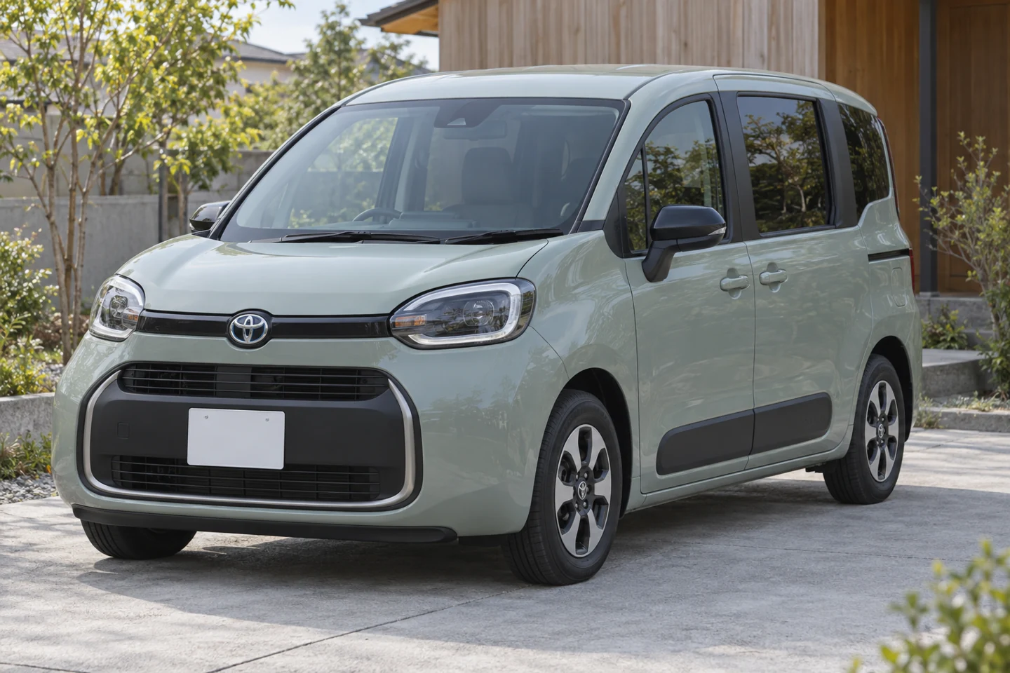 現行シエンタを参考にしたAI生成イメージ。車中泊や荷室の実測写真ではありません