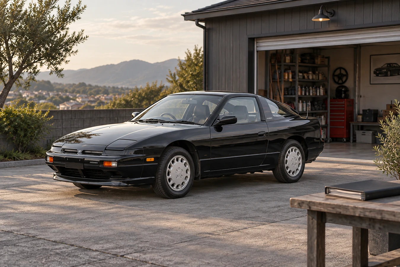 シルビア・180SXの売却準備の説明用AI生成イメージ